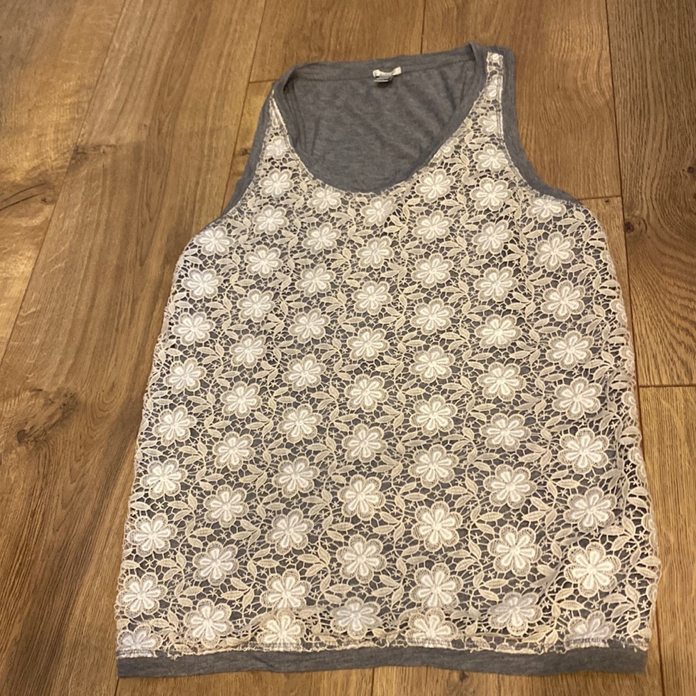 Jcrew lace tank